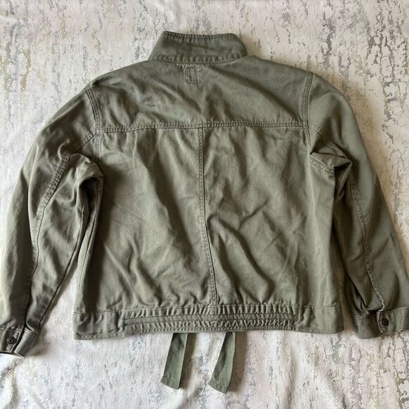 Kensie Canvas Duck Cloth Bomber army style jacket - Picture 10 of 10